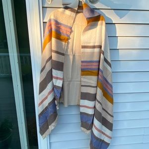 NWOT Nordstrom Boho Blanket Scarf / Wrap